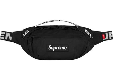 supreme waist bag black fake|is a supreme shirt real.